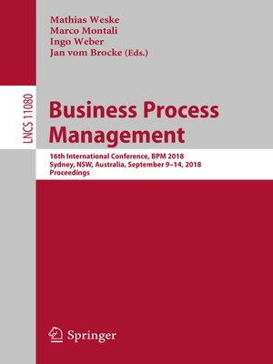 cover image of Business Process Management